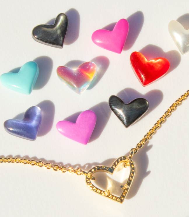 Image of Color Bar® necklace and stones