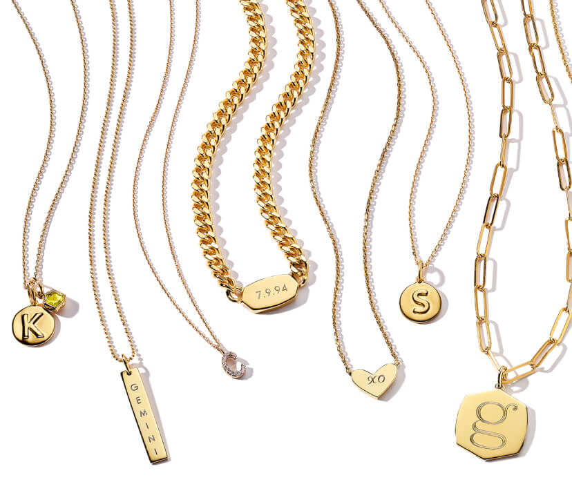 Image of personalized jewelry