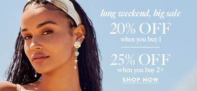 20% off when you buy 1, 25% off when you buy 2+