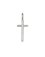 Cross Charm in Sterling Silver image number 0.0