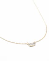Marisa Pendant Necklace in White Diamond and 14k Yellow Gold image number 0.0