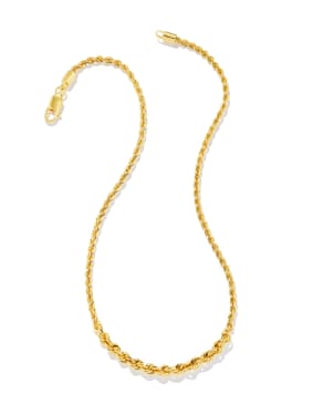 Saylor Chain Necklace in 18k Gold Vermeil