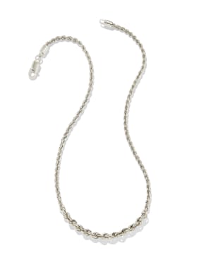 Saylor Chain Necklace in Sterling Silver