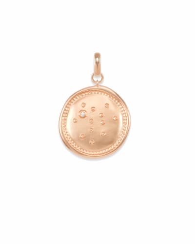 Capricorn Coin Charm in Silver | Kendra Scott