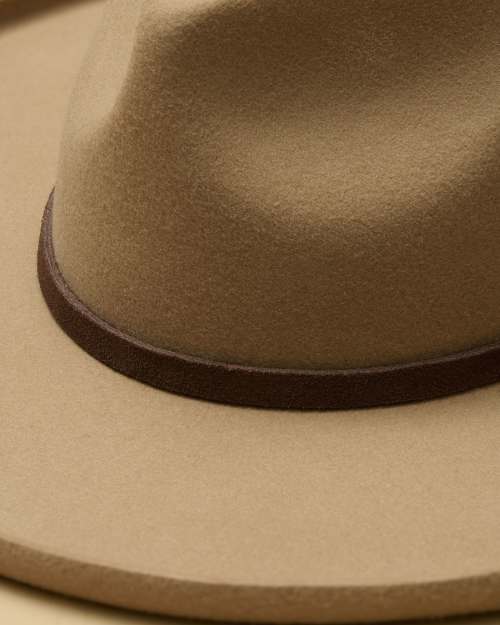 Suede Tie Hat Band