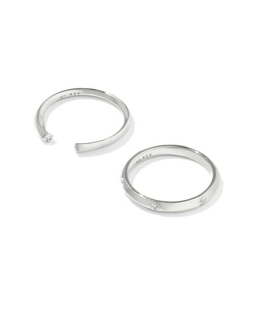 Alani Sterling Silver Ring Set