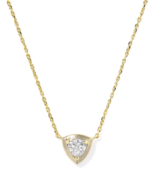 Arden Gold Short Pendant Necklace 