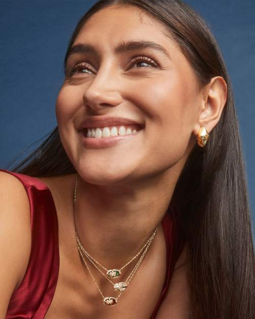 Bow Silver Strand Necklace