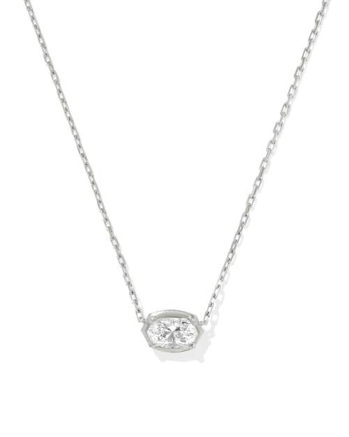 2 ct Lab Grown White Diamond Custom Elisa Statement Ring in 14k White Gold