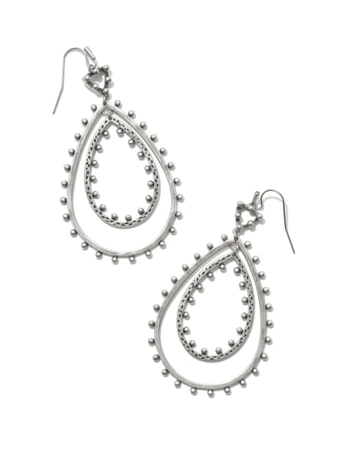 Rumer Earring in Vintage Silver