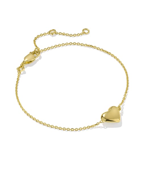 Jasmine Heart Band Ring in 18k Gold Vermeil