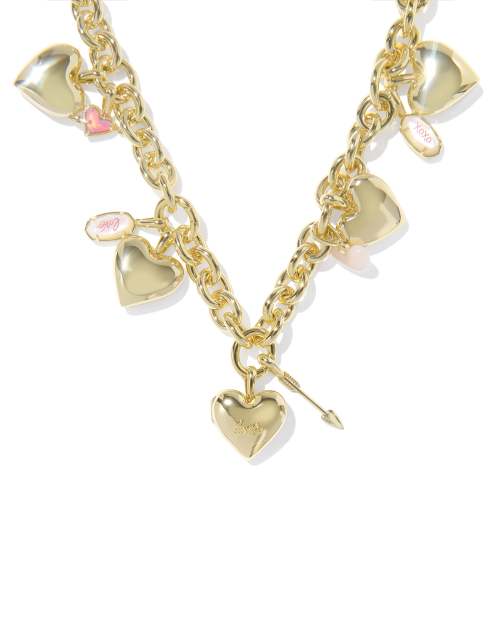 Jayna Gold Statement Necklace 