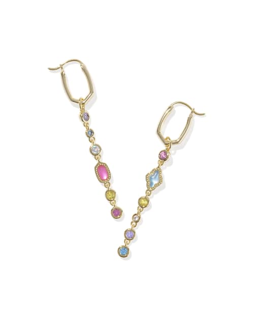 Mini Elisa Gold Triple Strand Necklace