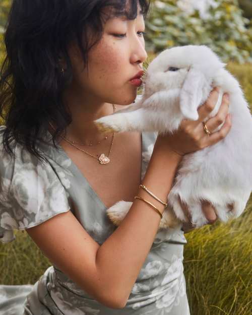 Bunny Short Pendant Necklace