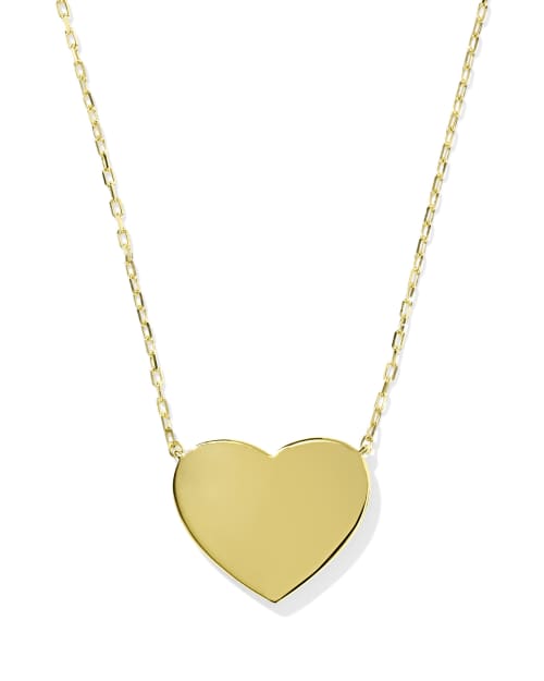 Mackenzie 18k Gold Vermeil Heart Pendant Necklace