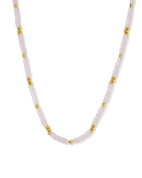 Deliah Gold Strand Necklace