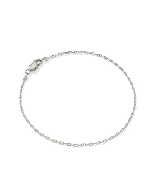 Ramsey Oxidized Sterling Silver Chain Bracelet