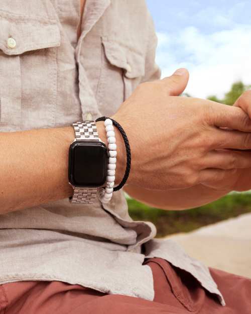 Beck 5 Link Watch Band in Stainless Steel | Kendra Scott