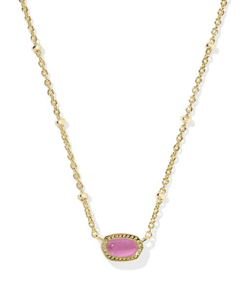 Mini Elisa Gold Satellite Short Pendant Necklace