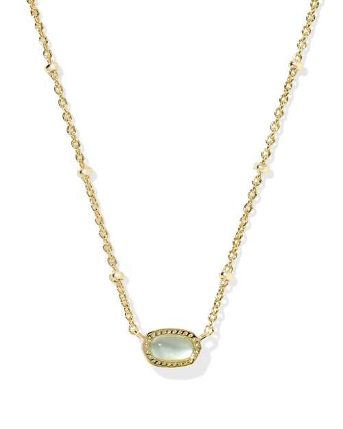 Mini Elisa Gold Satellite Short Pendant Necklace