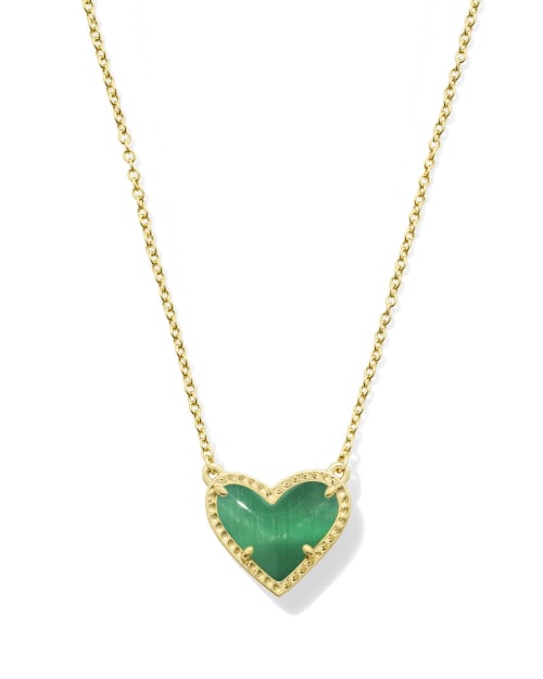 Ari Heart Gold Pendant Necklace
