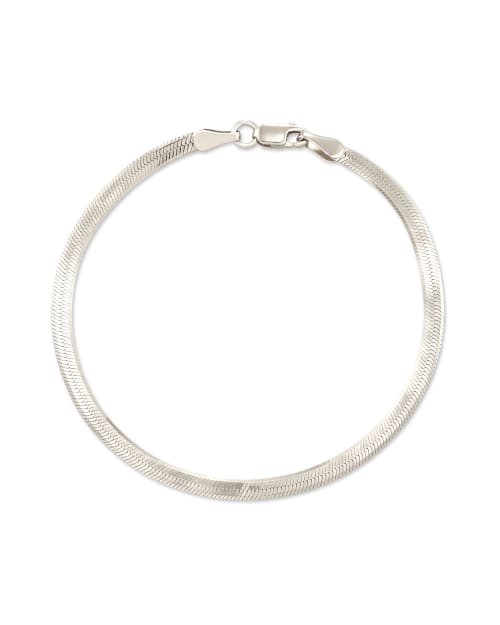 Korinne Chain Bracelet in Silver