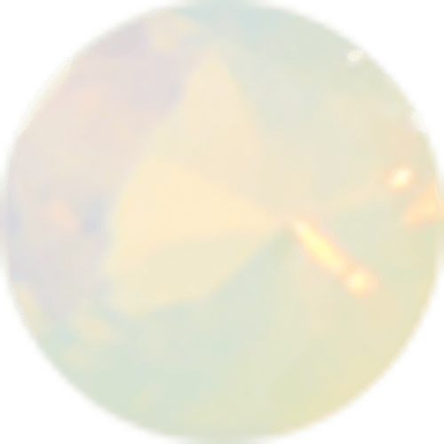 White Iridescent Crystal