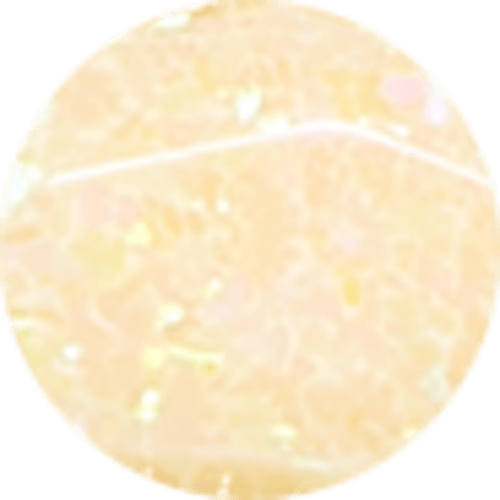 Elisa Gold Satellite Short Pendant Necklace in Yellow Kyocera Opal