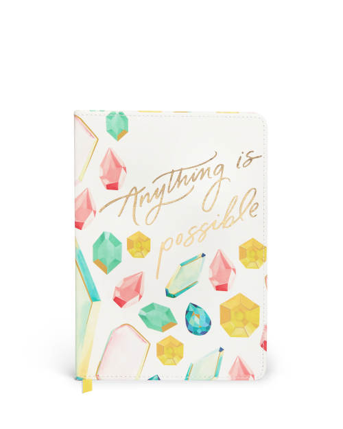 HARDCOVER NOTEBOOK GEMS MULTI