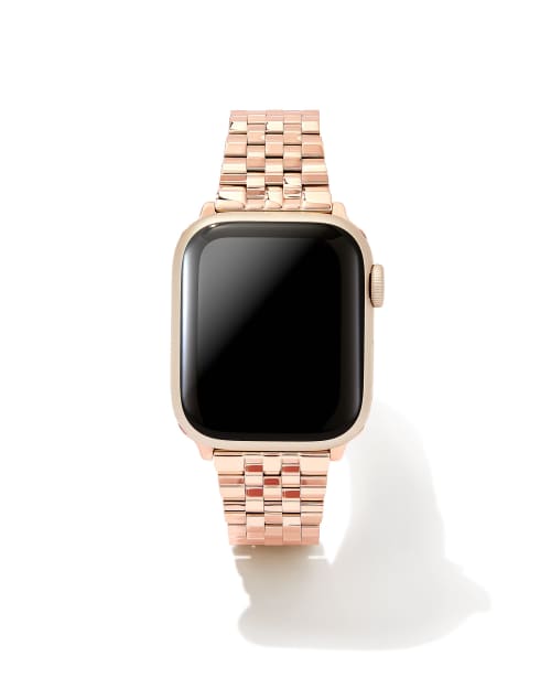 Alex Link Watch Band in Rose Gold Tone Stainless Steel Kendra