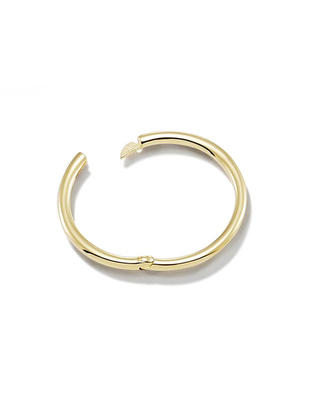 Keeley 13mm Single Huggie Earring in 18k Yellow Gold Vermeil image number 1.0