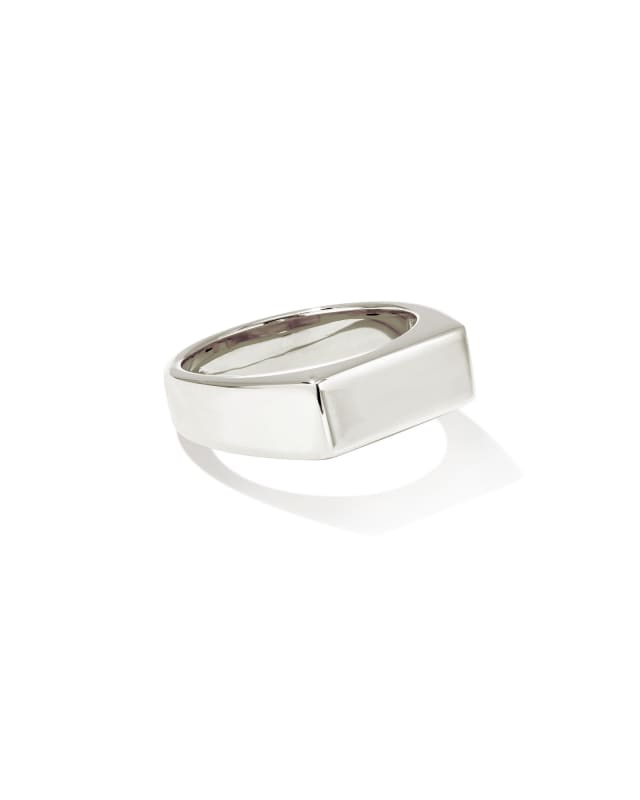 Hudson Signet Ring in Sterling Silver image number 0.0