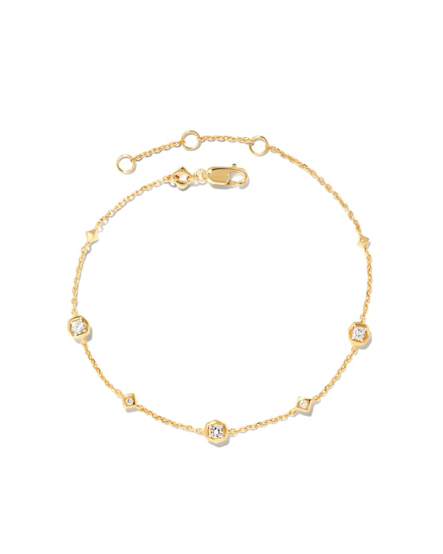 Gold Dainty Bracelet Set