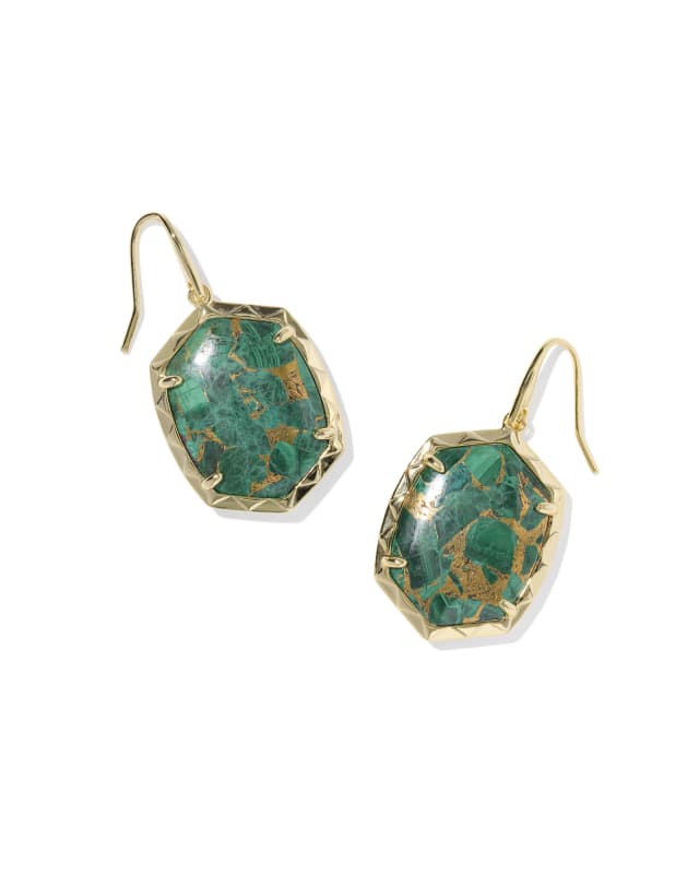 Daphne Gold Drop Earrings image number 0.0
