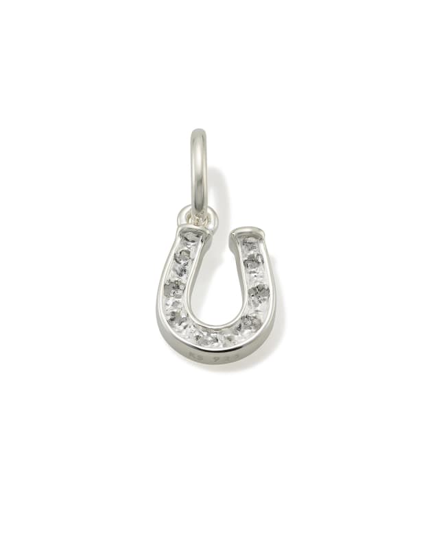 Small Horseshoe Charm Sterling Silver Small Horseshoe Charm Sterling Silver