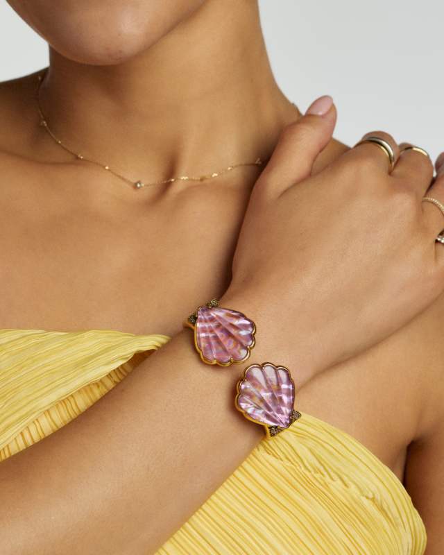 Alexa&nbsp;Vintage Gold Statement&nbsp;Cuff&nbsp; image number 1.0