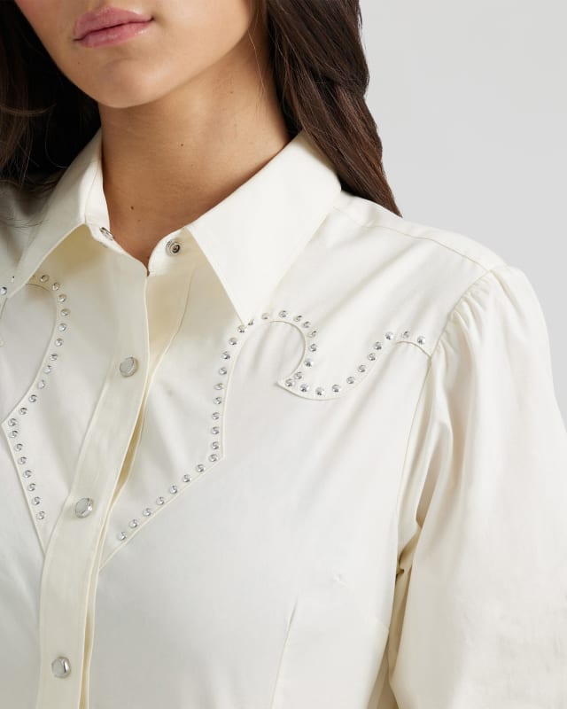 Wrangler® x Yellow Rose by Kendra Scott Rodeo Shirt image number 5.0