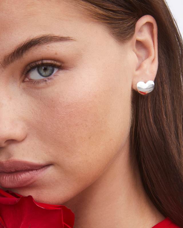 Jasmine Stud Earring in Sterling Silver Jasmine Stud Earring in Sterling Silver