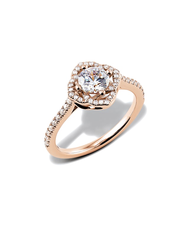 Signature Engagement Ring in 14k Rose Gold image number 3.0