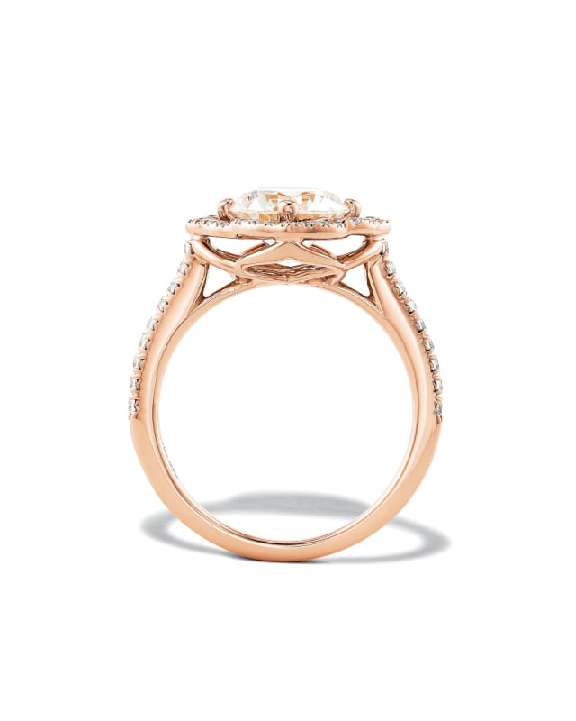 Signature Engagement Ring in 14k Rose Gold image number 2.0