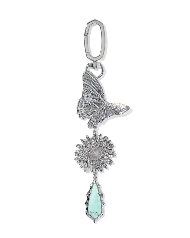 Butterfly Silver Bag Charm image number 0.0
