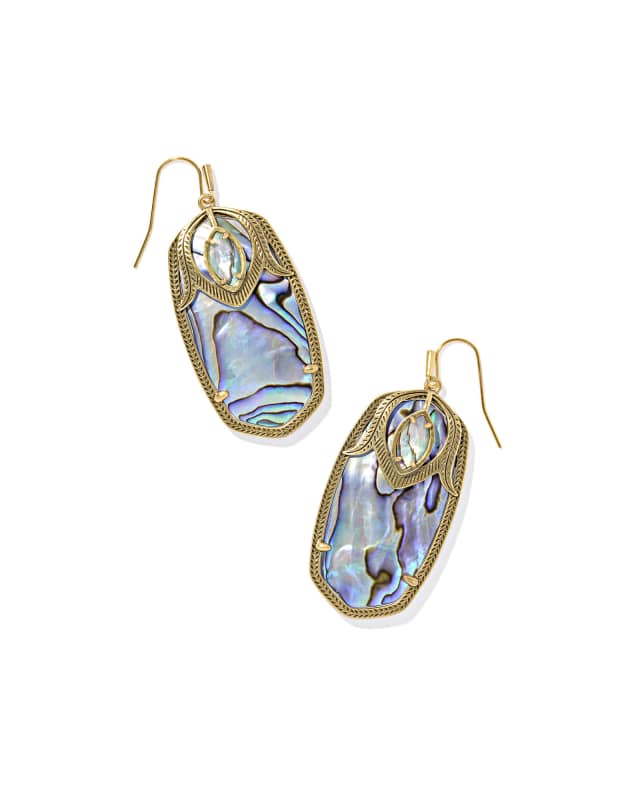 Darby Vintage Gold Drop Earrings image number 0.0