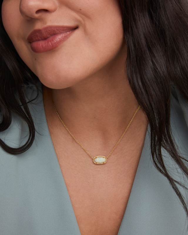 Elisa Gold Short Pendant Necklace | Kendra Scott Elisa Gold Short Pendant Necklace | Kendra Scott