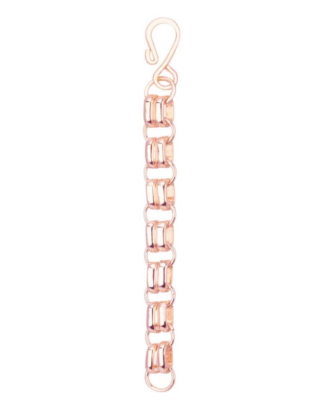 4 Inch Rose Gold Hook Necklace Extender