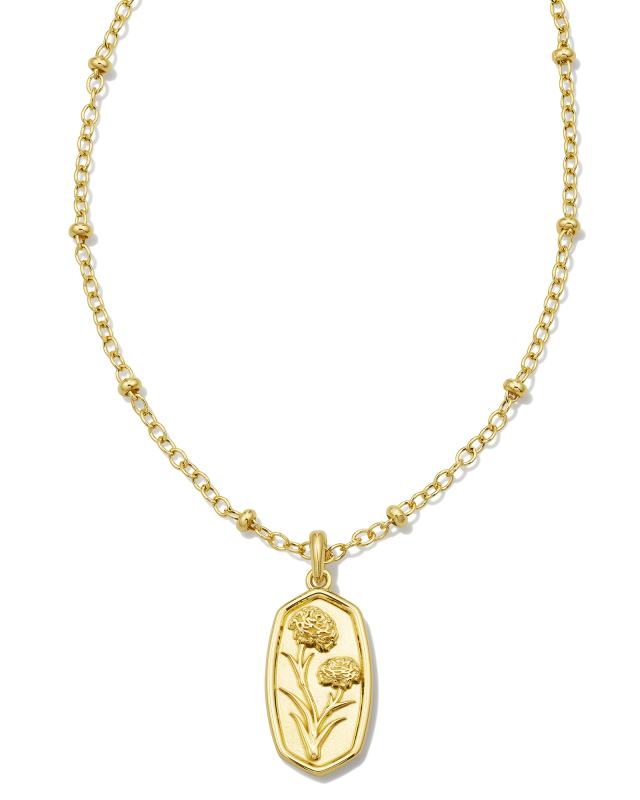 Bryleigh Charm Necklace in 18k Gold Vermeil image number 0.0