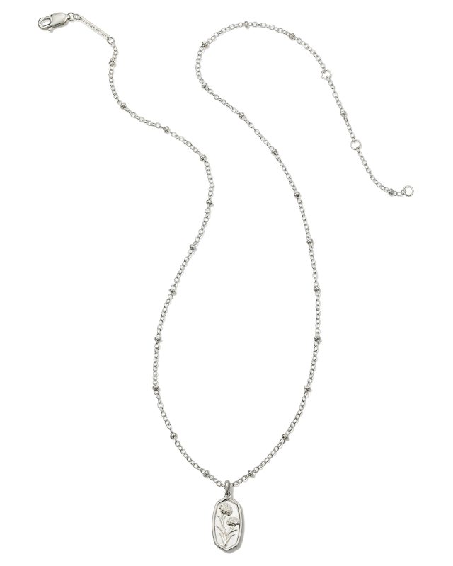 Bryleigh Charm Necklace in Sterling Silver image number 1.0