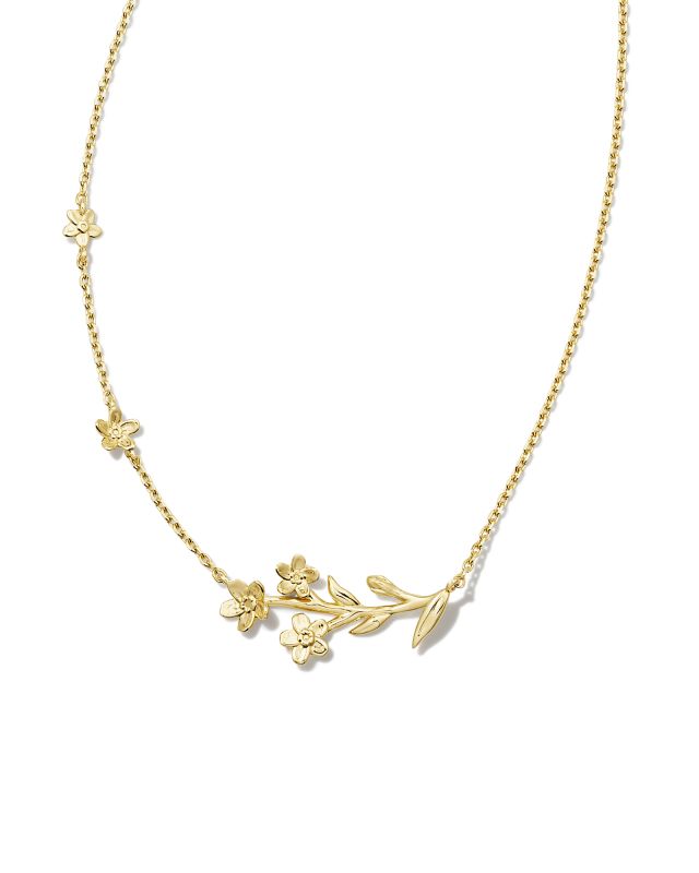 Lilah Pendant Necklace in 18k Gold Vermeil image number 0.0