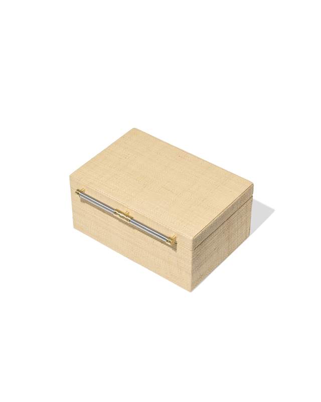 Raffia Jewelry Box image number 0.0