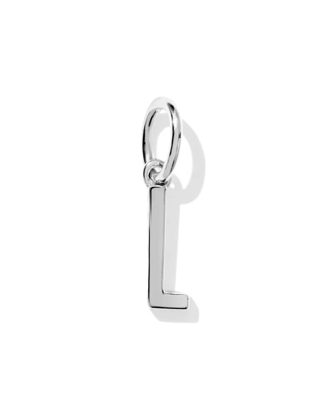 Metal Letter L Sterling Silver Charm image number 0.0