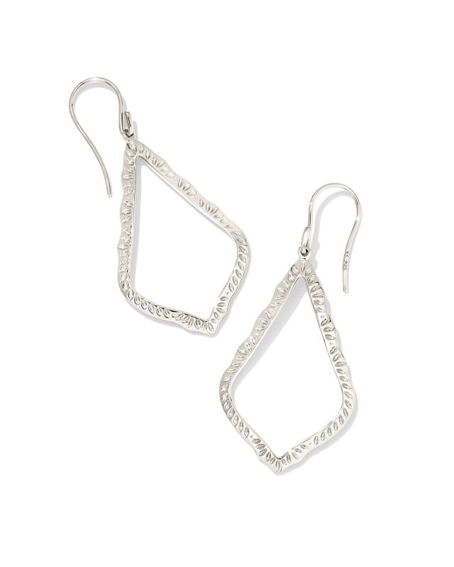 Sophee Open Frame Earrings in Sterling Silver image number 0.0